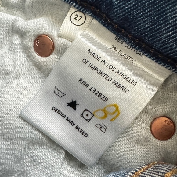 GRLFRND The Piper Super High Rise Stretch Slim Jeans NWT - Picture 9 of 10